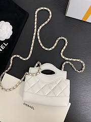 Chanel Nano Shopping Bag 20.5x17.5x3.5cm - 3