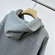 Alexder Wang zipper hooded sweatshirt - 6