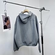 Alexder Wang zipper hooded sweatshirt - 5