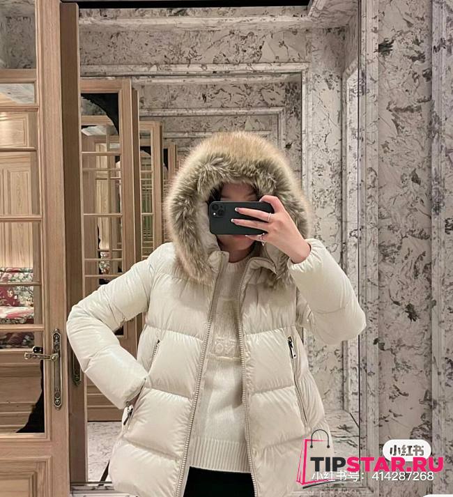 Moncler Snow White Coat - 1