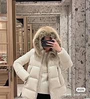 Moncler Snow White Coat - 1