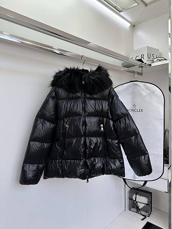 Moncler Apricot Black Coat