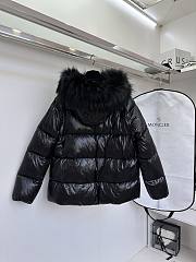 Moncler Apricot Black Coat - 6