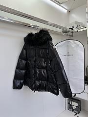 Moncler Apricot Black Coat - 2