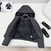 Chanel fragrant snowflake woven down jacket  - 5