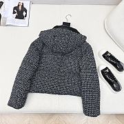 Chanel fragrant snowflake woven down jacket  - 3