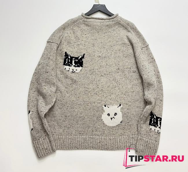 Acne cat head loose sweater - 1