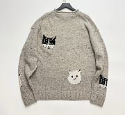 Acne cat head loose sweater - 1