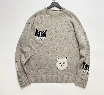 Acne cat head loose sweater