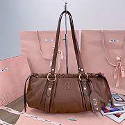 Miu Miu underarm dumpling brown bag 44 X 16 X10.5 cm - 1