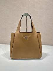 Prada Large Brown Bucket Bag 32X27X14CM - 4