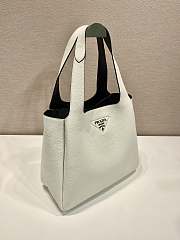 Prada Large Creamwhite Bucket Bag 32X27X14CM - 6