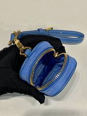 Prada mini blue bag 7.5x6x2.5cm - 4