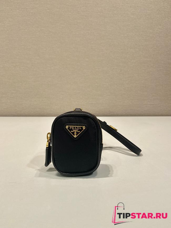 Prada mini black bag 7.5x6x2.5cm - 1