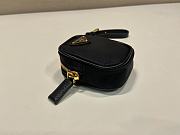 Prada mini black bag 7.5x6x2.5cm - 6