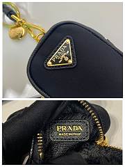 Prada mini black bag 7.5x6x2.5cm - 5