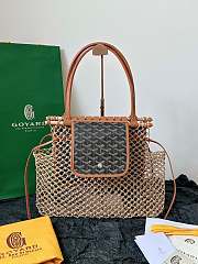 Goyard aligre fishing net black bag 40×32×6cm - 1