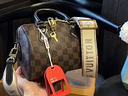 LV chessboard speedy 20 bag 20*13*12cm - 5