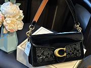 Coach Logo Studs Morgan Shoulder Bag 26.5*14cm - 1