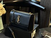 YSL Sunset Black Bag 23x16cm - 1