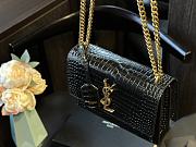 YSL Sunset Crocodile Leather Bag 23-16cm - 5