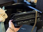 YSL Sunset Crocodile Leather Bag 23-16cm - 3