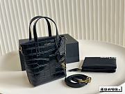 YSL Crocodile Mini Tote 15X18cm - 4