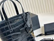 YSL Crocodile Mini Tote 15X18cm - 2