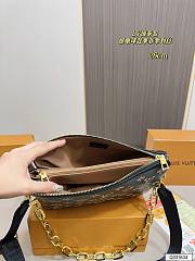 LV new cousin black bag 26x22cm - 6