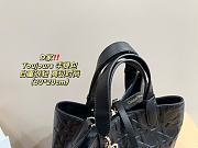 Dior Toujours Medium Black Handbag 30x20cm - 6