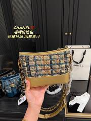 Chanel Wool Hobo Bag 19X16CM - 5