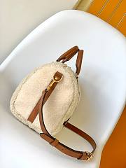 LV M23468 White Lambskin Speedy Bandoulière 25 Handbag 25x 19x 15cm   - 2