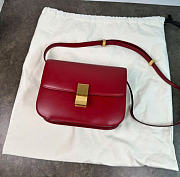 Celine Classic Red Gold Metal 24 x 18 x 7 cm - 1