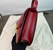 Celine Classic Red Gold Metal 24 x 18 x 7 cm - 6