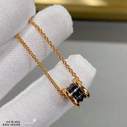 Bulgari Seiko CNC small ceramic necklace  - 5