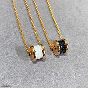 Bulgari Seiko CNC small ceramic necklace  - 2