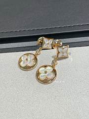 LV double flower ear clap  - 3