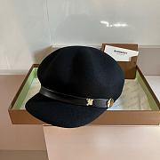 Burberry duckbill military black cap - 1