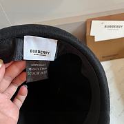 Burberry duckbill military black cap - 3