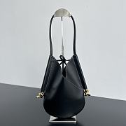 BV Calfskin Handbag Black Bag 30x26x2CM - 1