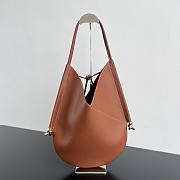 BV Calfskin Handbag Brown Bag 30x26x2CM - 1