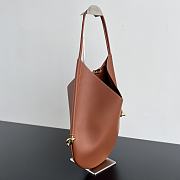 BV Calfskin Handbag Brown Bag 30x26x2CM - 6