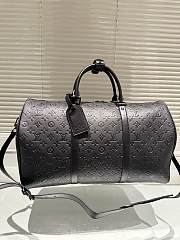 LV Airport Travel Bag Black 50cm - 1