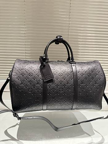 LV Airport Travel Bag Black 50cm