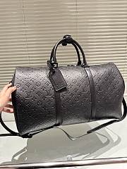 LV Airport Travel Bag Black 50cm - 3