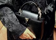 Louis Vuitton Capucines East-West Mini Lambskin trim Black - 6