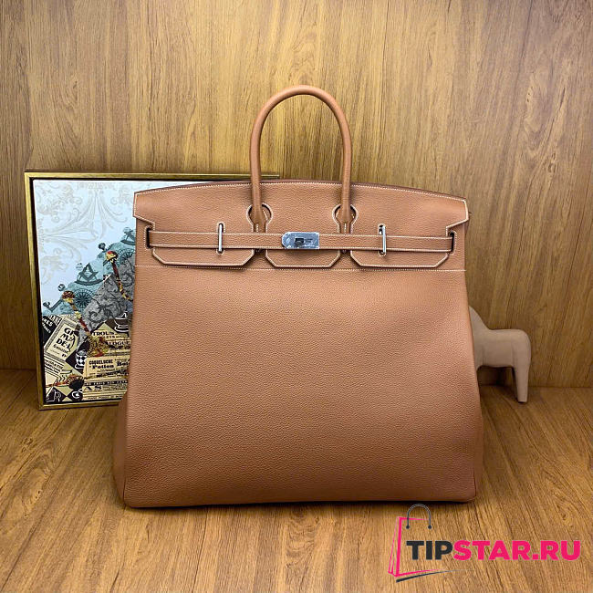 Hermes Birkin Togo Leather In Brown Color - 1