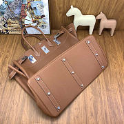 Hermes Birkin Togo Leather In Brown Color - 5