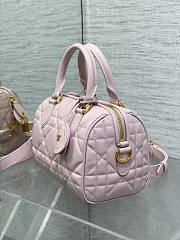 Dior Groove 20 Bag Pale Pink Macrocannage Calfskin - 5