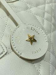 Dior Groove 20 Bag Dusty Ivory Macrocannage Color Calfskin - 5